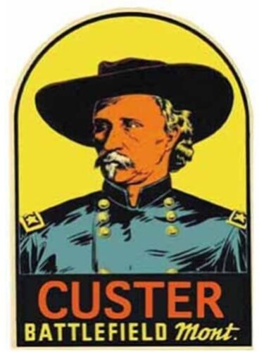 (image for) Custer Battlefield Vacation Stickers